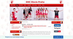 Desktop Screenshot of dhcslavia.cz